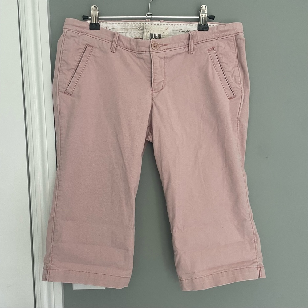 3 for $30 | Vintage Ruehl no. 925 Dusty Pink Bermuda Shorts